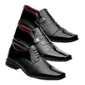 3 Pares Sapato Social Masculino Elegante Confortavel