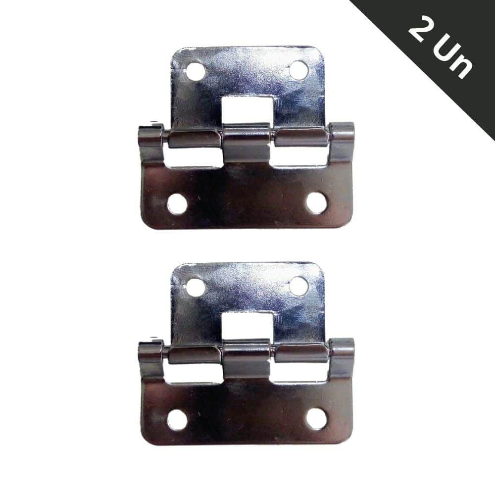 Dobradiça de Metal Desmontável - Kit 2 Un