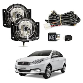 Kit Farol de Milha Grand Siena 2012 2013 2014 2015 2016 2017 2018 2019 2020 2021 Auxiliar Neblina