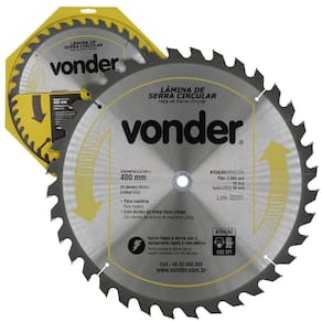 Lâmina De Serra Circular 400X30Mm 36 Dentes Vídea Vonder