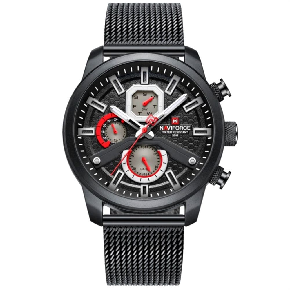 Relogio Masculino Casual de Quartzo Esportivo Luminoso A Prova D`água