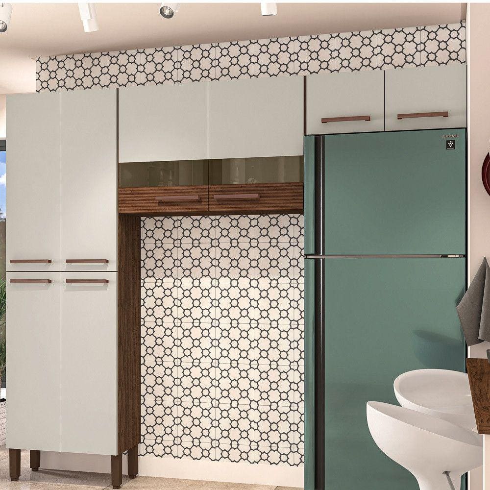 Cozinha Compacta 8 Portas Nala Kits Paraná