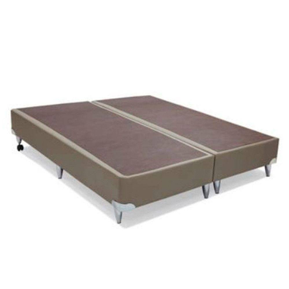 Base Queen Size Sintético 158x198x30cm Ortobom Bege