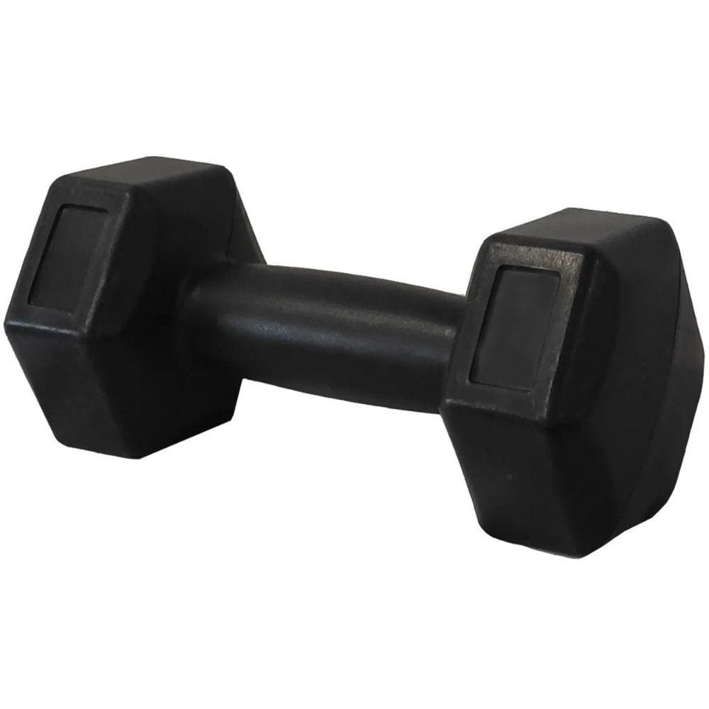 Halter Dumbell Cement Sextavado Bonafit 7kg Preto