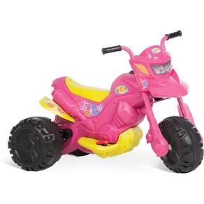 Triciclo Elétrico Infantil Moto Elétrica Infantil Bz Cycle Rosa