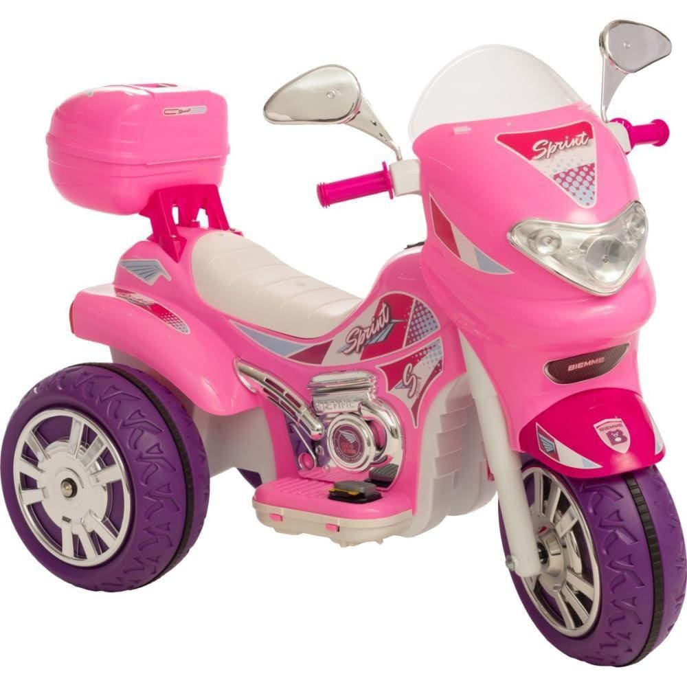 Moto Eletrica Infantil Shiny Toys Ducati Monster 6V Vermelha