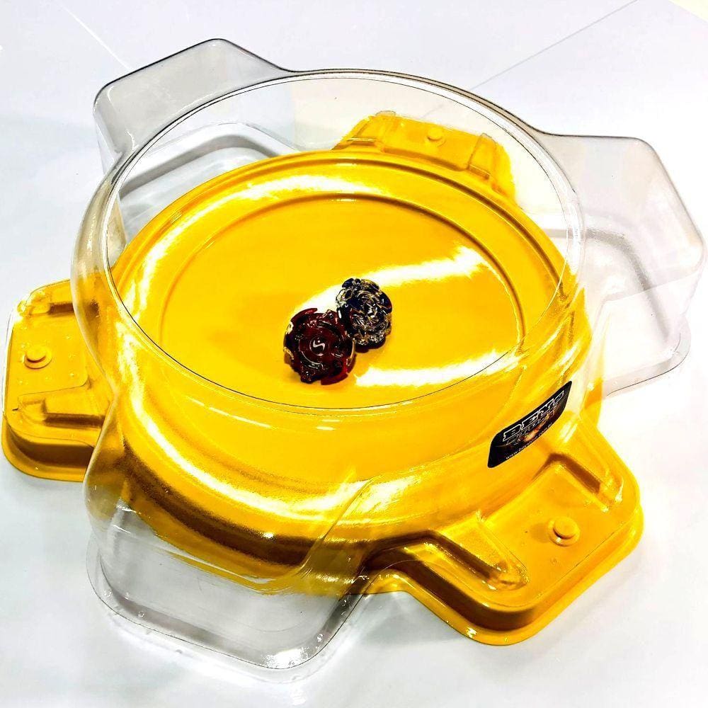 Arena De Batalha Beyblade Standard - Padrão Amarela