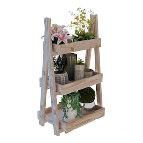 Gabinete Para Banheiro Prateleira Suspensa Madeira Pinus