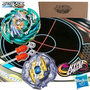 Beyblade Pegasus P5 + Myth Odax O5 - Hasbro