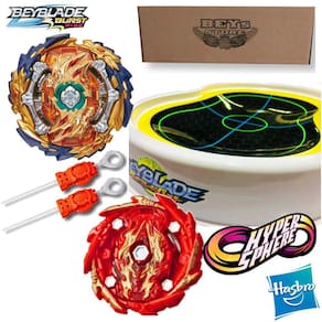 Beyblade Bushi Ashindra A5 + Wyzard Fafnir - Hasbro