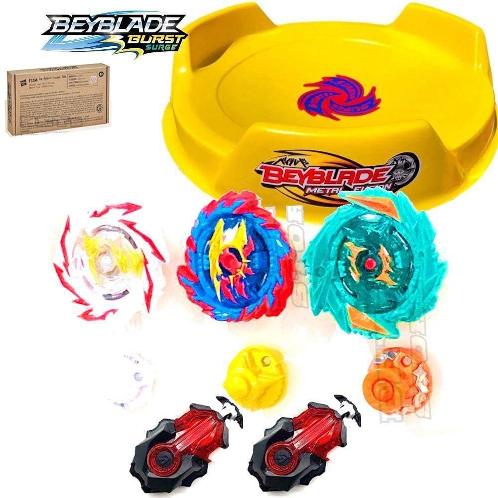 Beyblade Arena Tempest Cloud 3-pack- 2 Lançadores - Hasbro