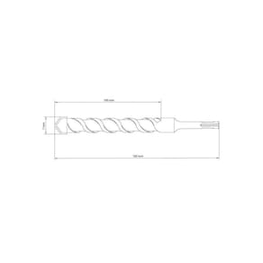 Broca Para Concreto 7X160 Mm Tramontina Plus