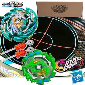 Beyblade Pegasus P5 + Ace Dragon D5 - Hasbro