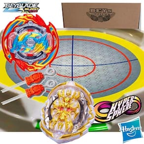 Beyblade Glyph Dragon D5 + Royal Genesis - Hasbro