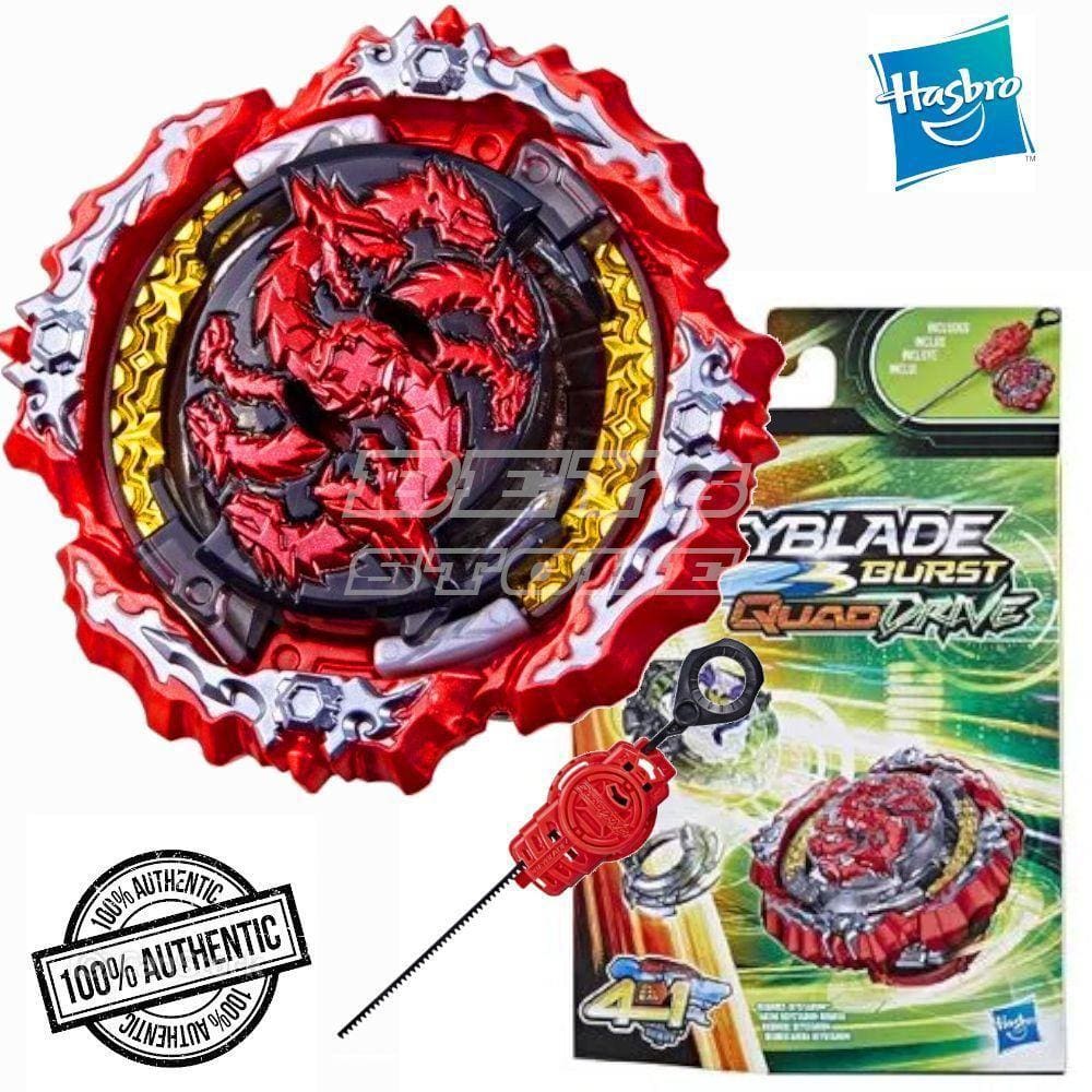 Beyblade Quaddrive Wrath Cobra C7 Com Lançador - Hasbro