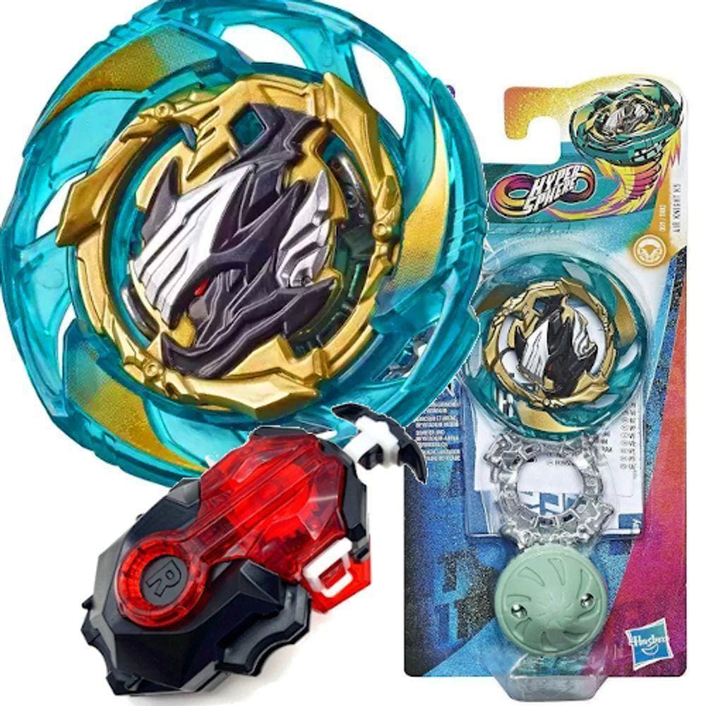 Beyblade Hasbro Air Knight K5 Lançador Superking