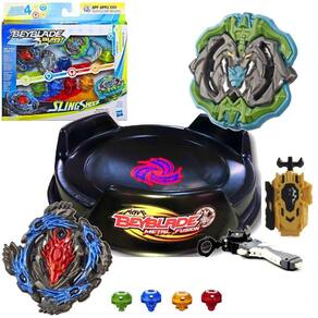Beyblade Burst Master Set - Arena De Batalha - 2 Lançadores