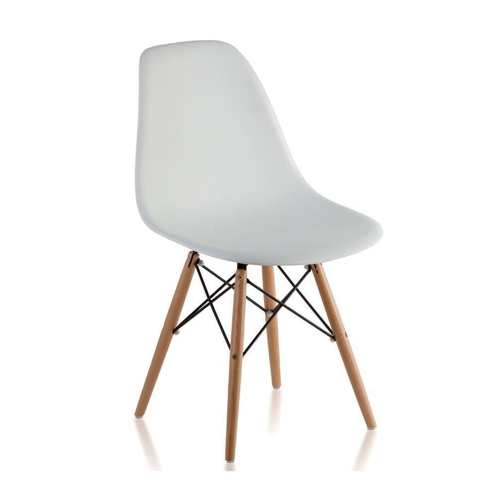 Cadeira De Jantar Charles Eames - Branca