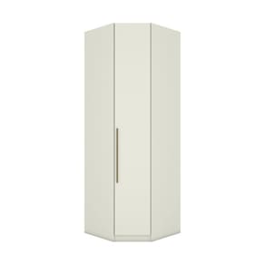 Guarda Roupa Canto Oblíquo Modulado 1 Porta Predileto Henn Areia HP