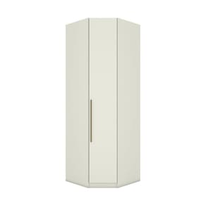 Guarda Roupa Canto Oblíquo Modulado 1 Porta Seletto Henn Areia HP