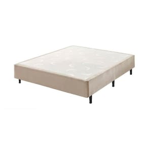 Base Box Somiê Casal 37x138x188cm Uni Ecoflex Bege/Rosê