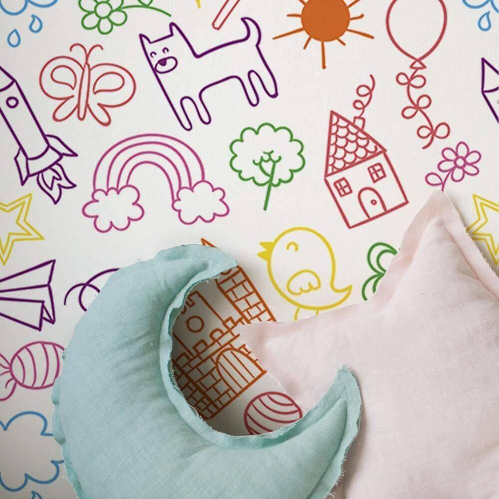 Papel De Parede - Infantil - Modelo 69-60X300Cm