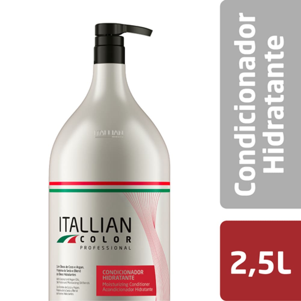 Condicionador Profissional Itallian Color Lavatório Hidratante 2,5l