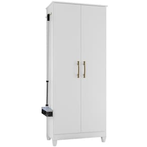 Armário Multiuso Com 2 Portas 9954 Branco Moval Branco