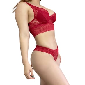 Conjunto Confortável Lingerie Sutiã e Calcinha C46