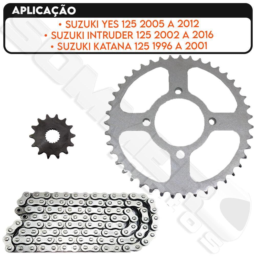 Kit Relação Suzuki Yes 125 Intruder 125 Katana Cofap Origina