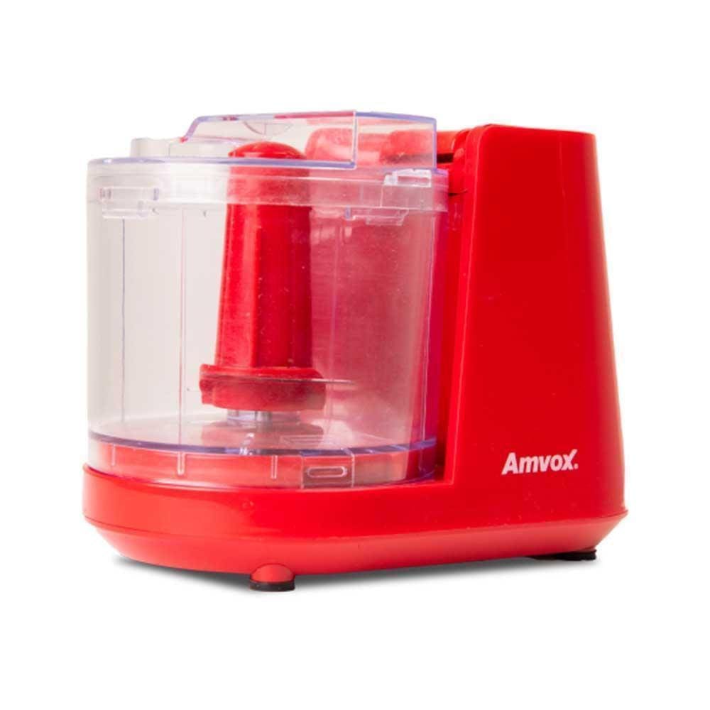 Mini Processador Amvox 100W Apr1001 Red - 127V