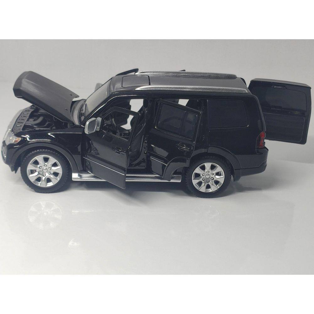 Miniatura Carro Mitsubishi Pajero 1:32 Abre 4 Portas Capo E Malas Acende Farol