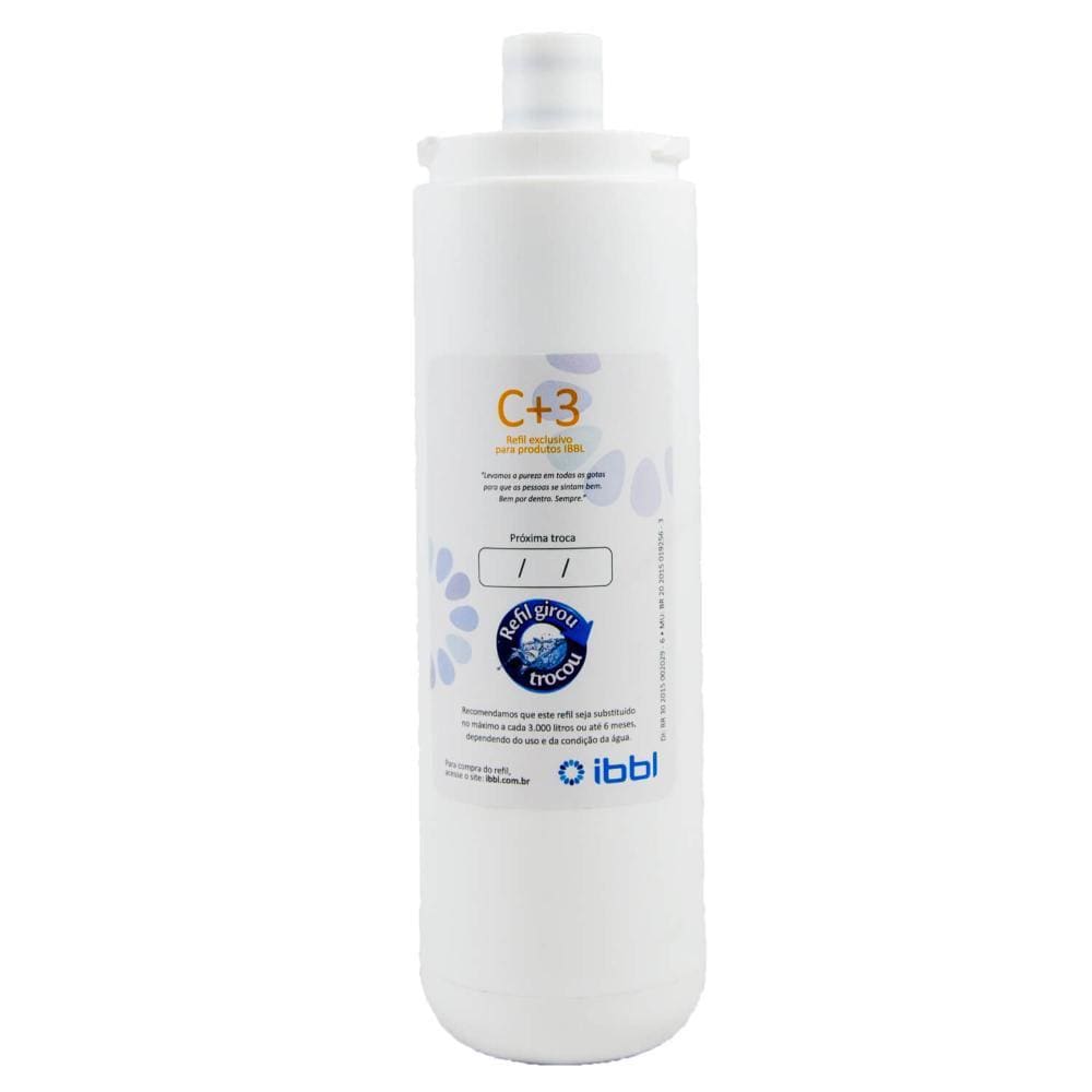 Filtro Refil Pré-Filtro Purificador IBBL Pré C+3 Pfn Pfq Girou Trocou