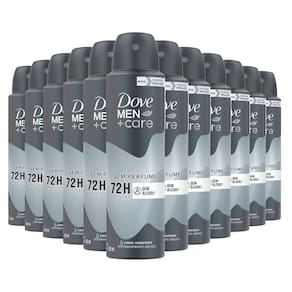 Kit Desodorante Aerosol Dove Men Sem Perfume - 12 Unidades