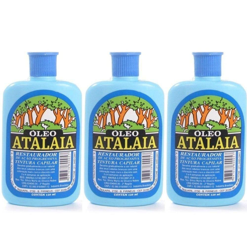 Óleo Capilar Atalaia 120ml - 3 unidades
