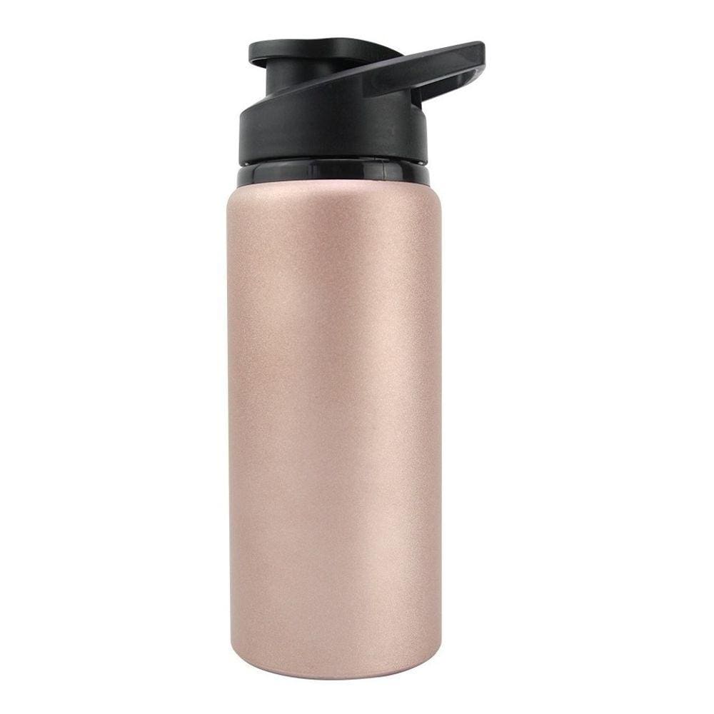 Squeeze 600ml Alumínio Garrafa Fitness Água Academia Esporte