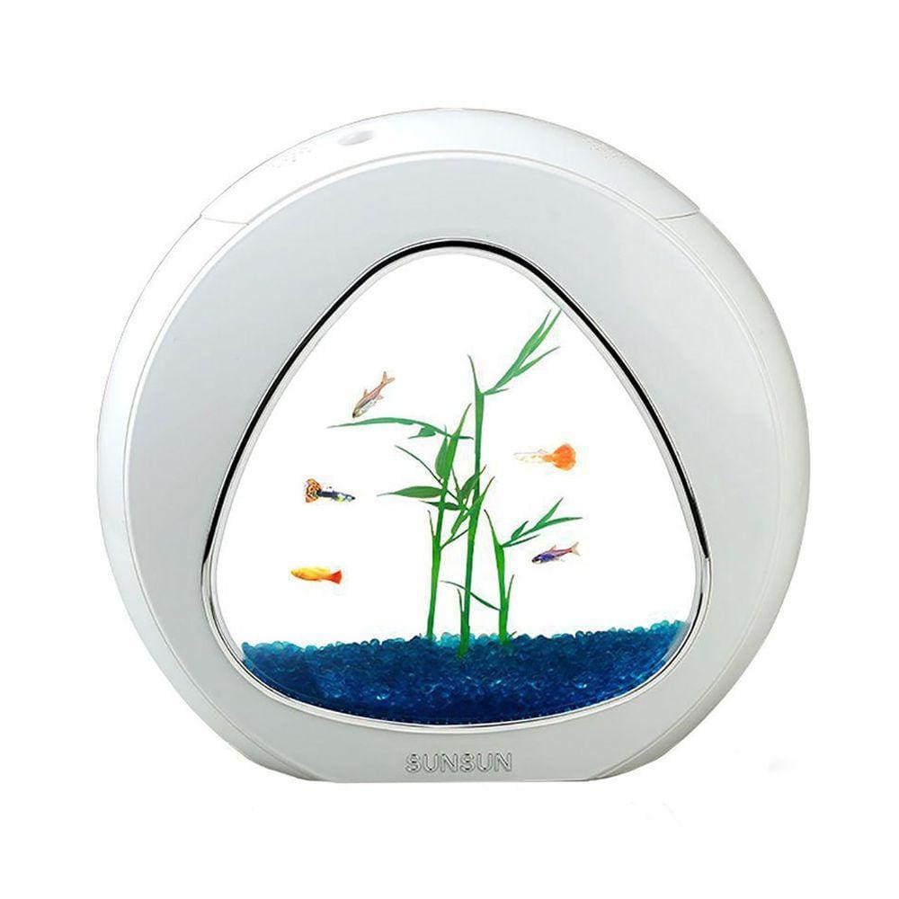Aquário Sunsun YA-01 4 Litros Bivolt para Pequenos Peixes