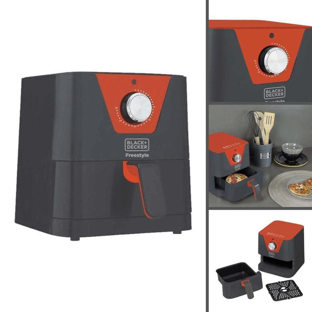 Fritadeira Elétrica Sem Óleo Black Decker Freestyle 1,5L