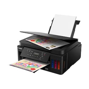 Multifuncional Canon G6010 - Tanque de Tinta - USB, Ethernet, Wi-Fi - Impressora, Copiadora, Scanner