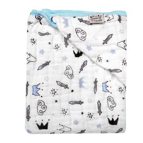 Toalha Banho Infantil Bebe Soft 85x85cm Estampada 3 Camadas De Fralda 100% Algodao Menino Com Capuz