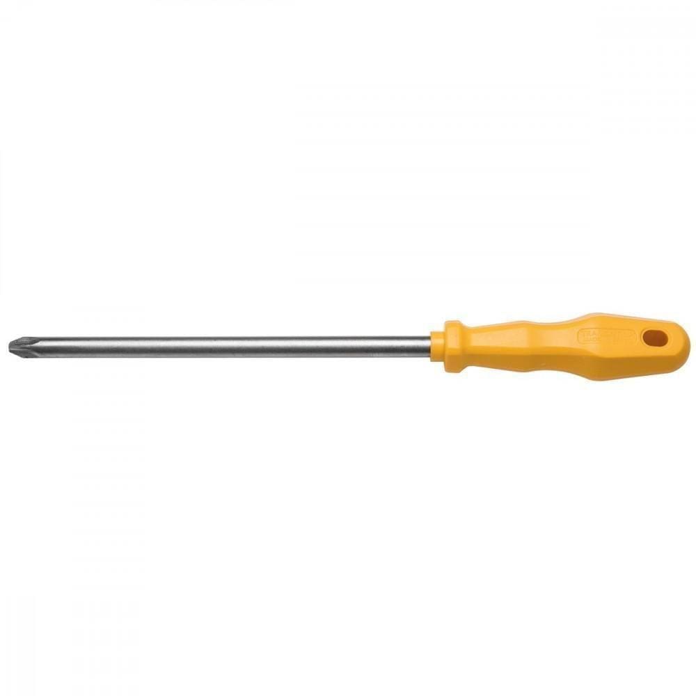 Chave De Fenda Tramontina Yellow Com Ponta Cruzada 3/8X8&quot;
