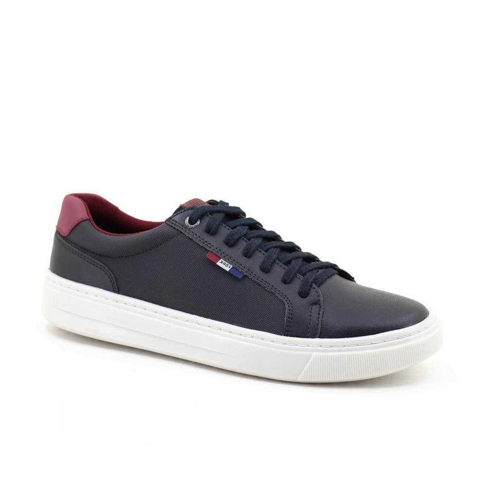 Tênis Casual Masculino Cadarço Liso Estilo Confortável