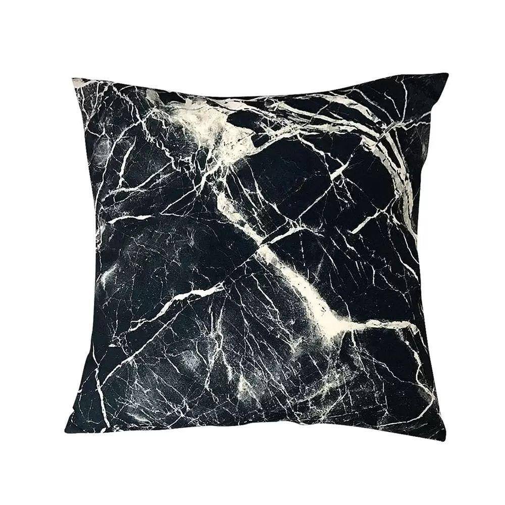 Capa Para Almofada Preto E Branco 45x45Cm URBAN 41111