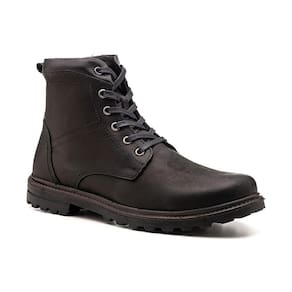 Coturno Couro Masculino Cadarço Conforto Estilo Versátil