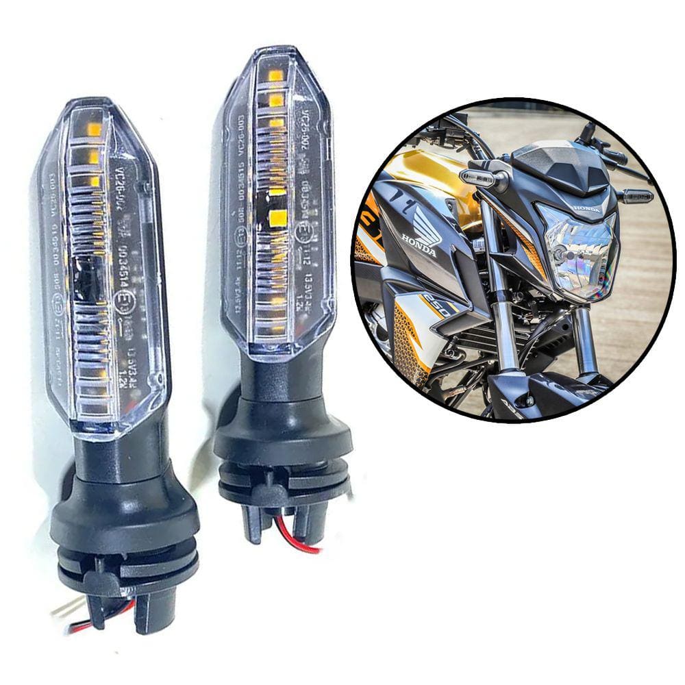 Pisca Completo CB 250F Twister Sequencial LED - Par