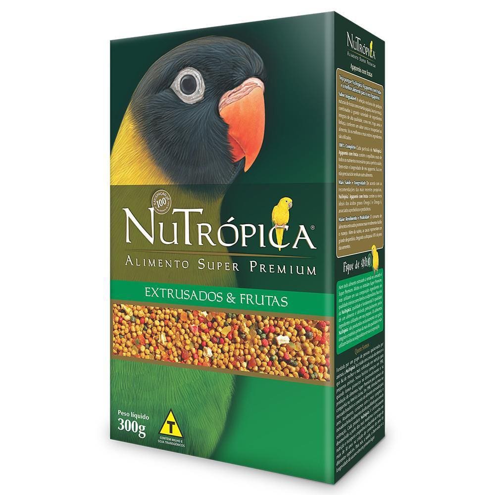 Ração Nutrópica com Frutas para Agapornis - 300 g