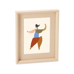 Porta Retrato 15x20 em MDF com Linho 15710 Mart
