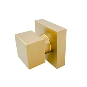 Acabamento Quadrado Metal Dourado Slim Registro de 1/2 a 1
