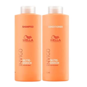 Kit Shampoo e Condicionador Wella Invigo Nutri Enrich 1L