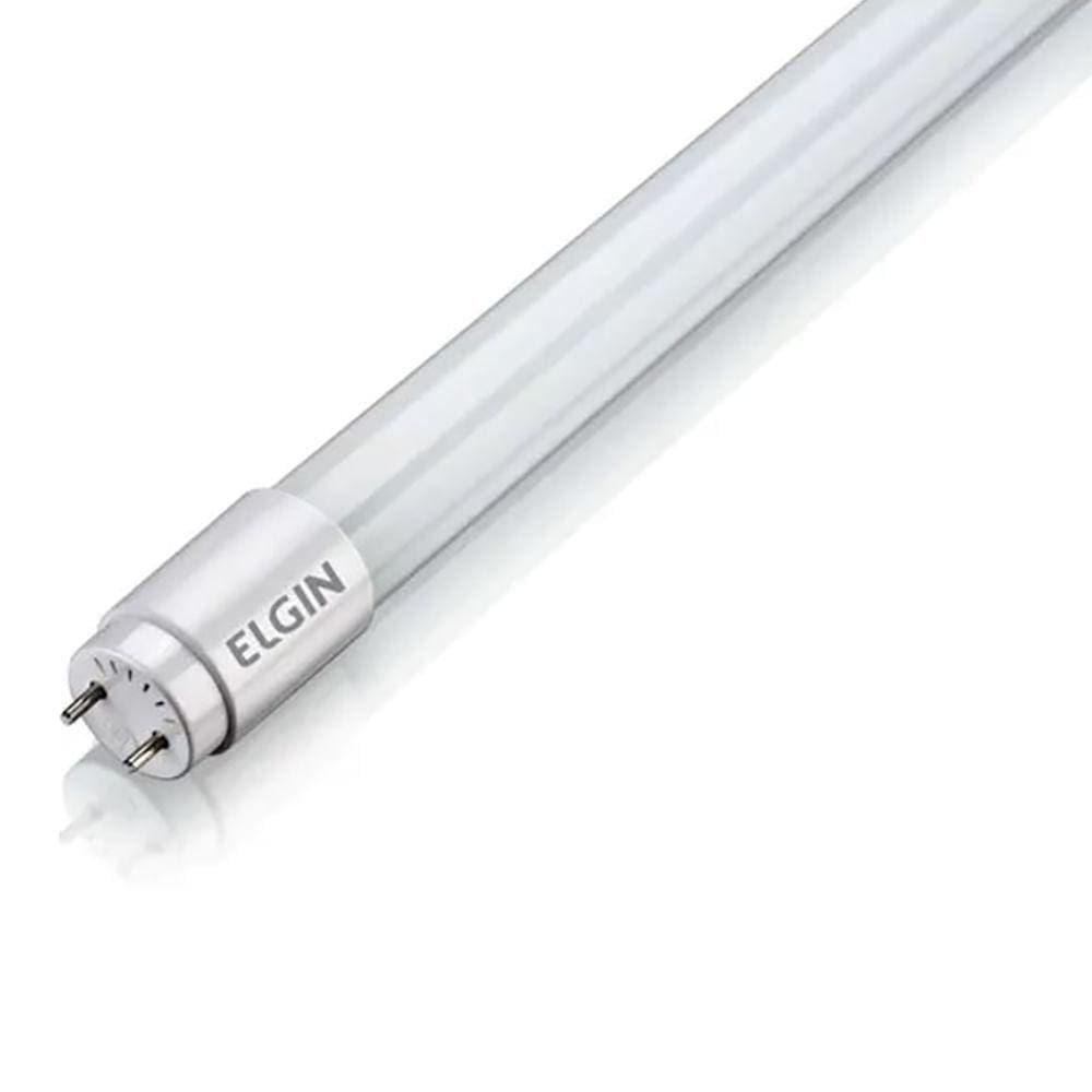 Lâmpada LED Tubular T8 18W 6500K Bivolt Elgin